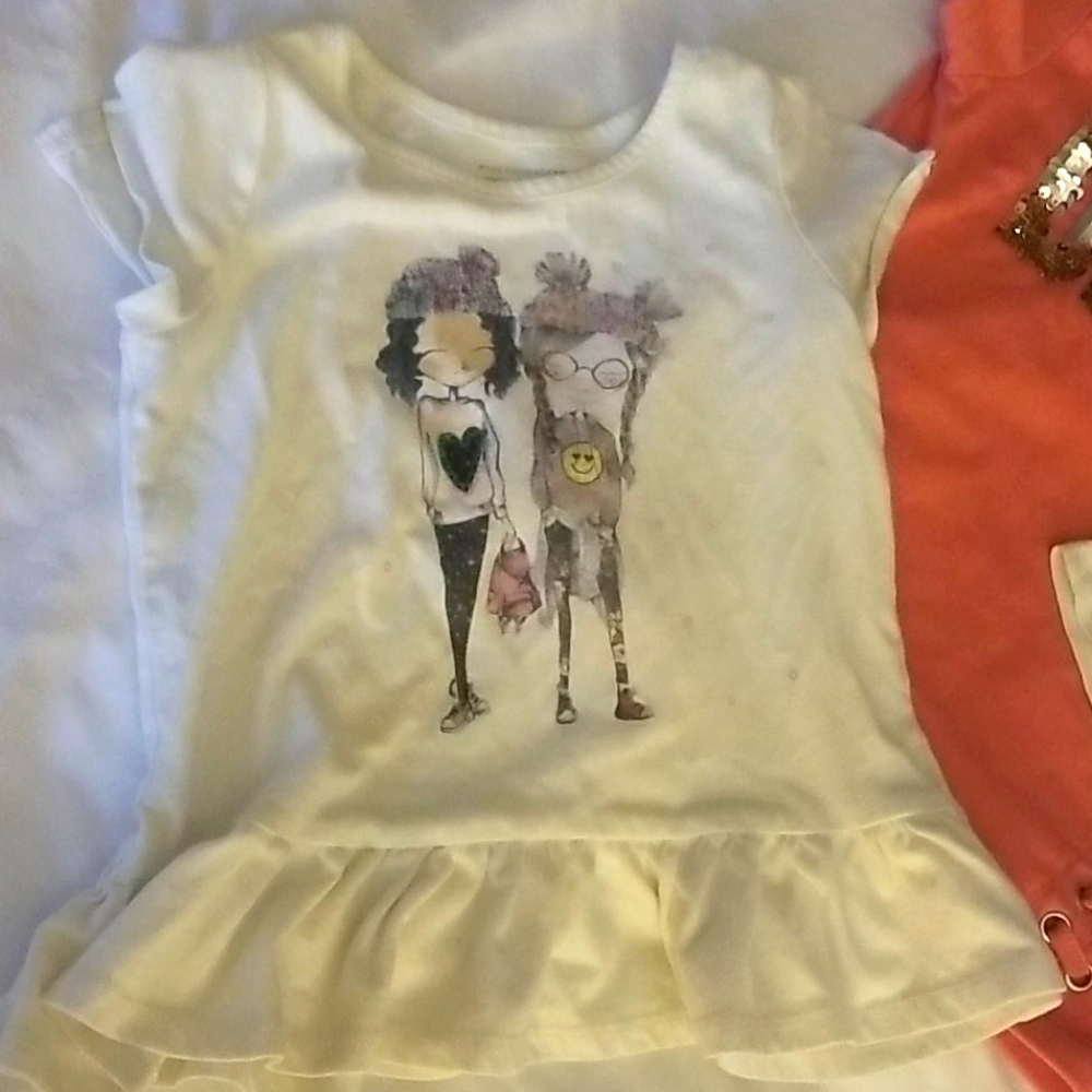 Toddler girl shirts 3pk